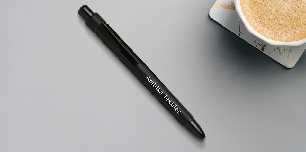 Japan Full Black Ballpoint Pens VistaPrint